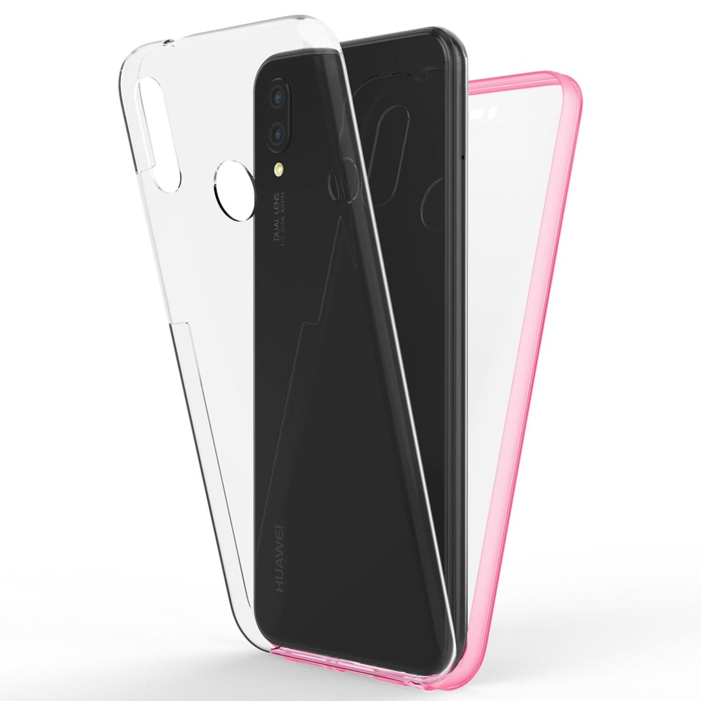 NALIA 360° Hülle für Huawei P20 Lite – Vorne & Hinten Schutz – 360GUARD (Full-Body Case) – Marke aus Berlin