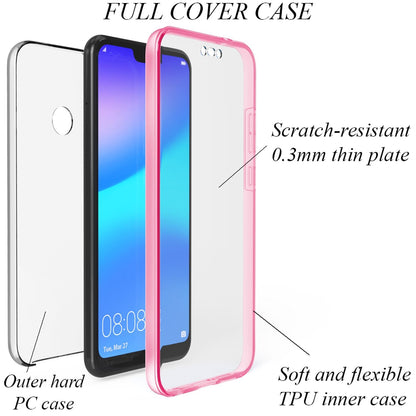 NALIA 360° Hülle für Huawei P20 Lite – Vorne & Hinten Schutz – 360GUARD (Full-Body Case) – Marke aus Berlin