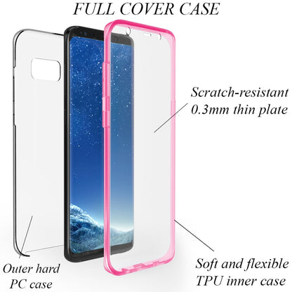 NALIA 360° Hülle für Samsung Galaxy S8 – Vorne & Hinten Schutz – 360GUARD (Full-Body Case) – Marke aus Berlin