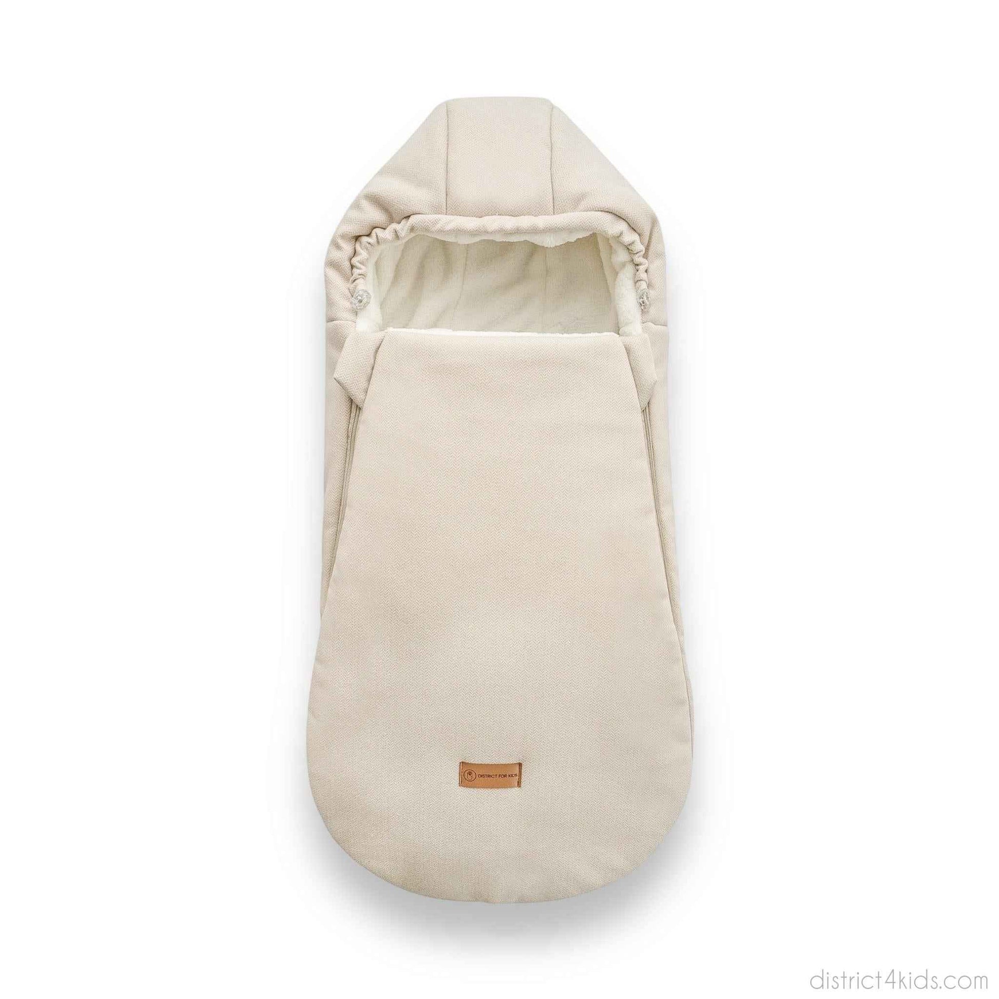 Winterfußsack Kaschmir – luxuriös & warm für Kinderwagen & Autoschale