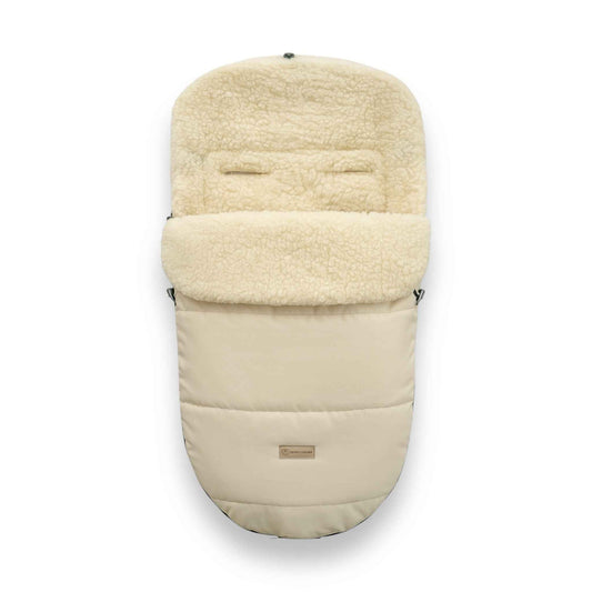 Winterfußsack wasserabweisend Innenfutter aus Merinowolle - Kinderwagen