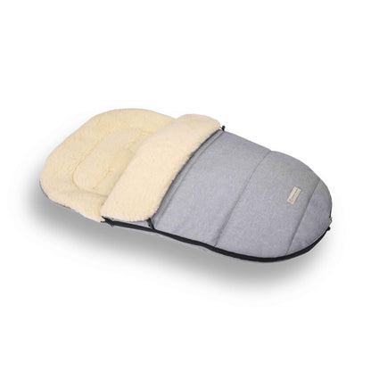 Winterfußsack wasserabweisend Innenfutter aus Merinowolle - Kinderwagen