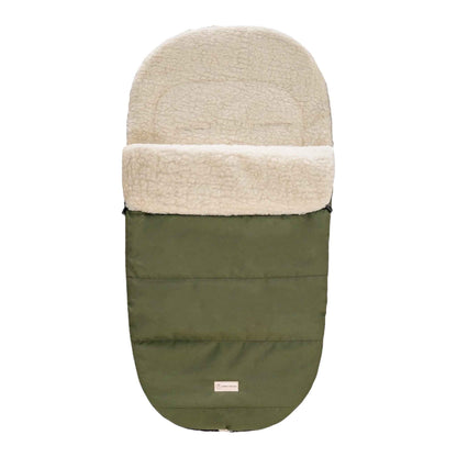 Winterfußsack wasserabweisend Innenfutter aus Merinowolle - Kinderwagen