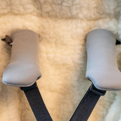 Winter footmuff, water-repellent, with merino wool lining - stroller