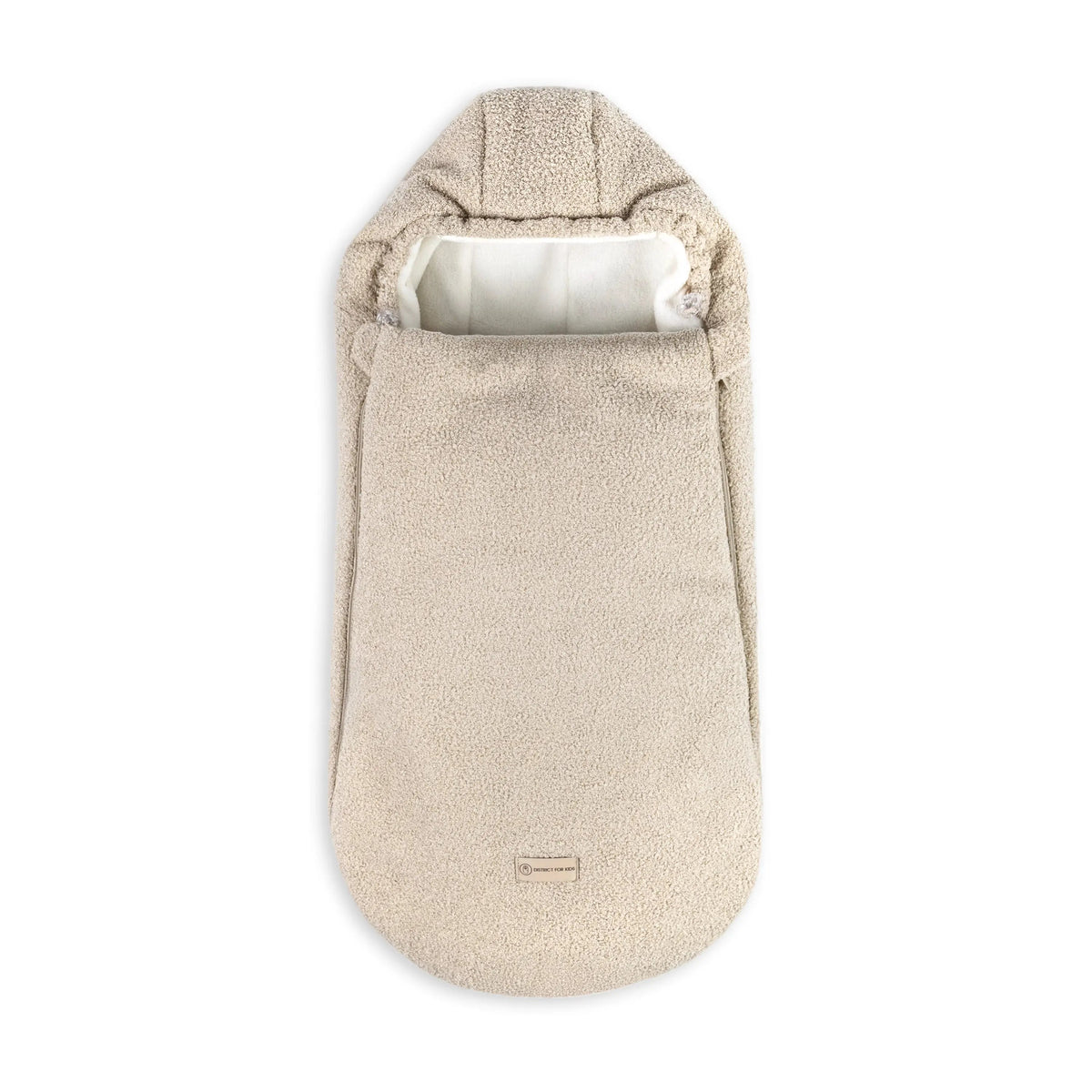 Winterfußsack Bouclé – kuschelig warm