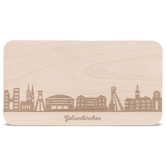Frühstücksbrettchen Skyline Gelsenkirchen