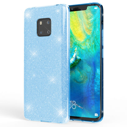 NALIA Glitzerhülle für Huawei Mate 20 Pro – Funkelnder Glitzer-Look & Grip – SHINEPOP (Silikon Case) – Marke aus Berlin