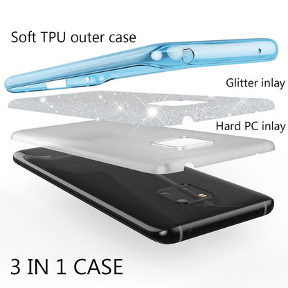 NALIA Glitzerhülle für Huawei Mate 20 Pro – Funkelnder Glitzer-Look & Grip – SHINEPOP (Silikon Case) – Marke aus Berlin