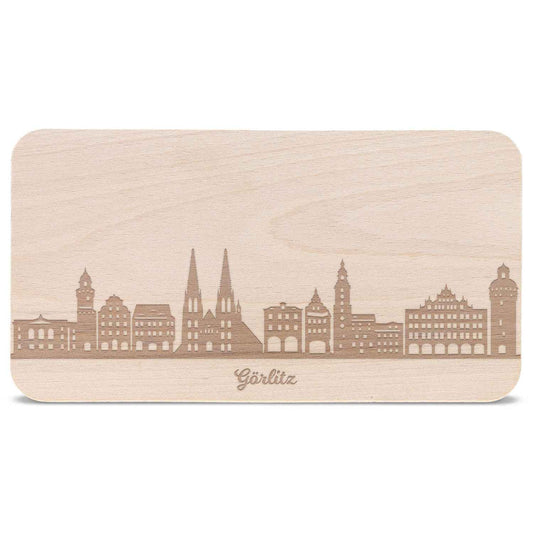 Frühstücksbrettchen Skyline Görlitz
