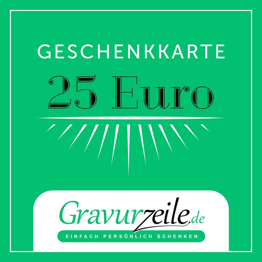 Geschenkkarte 25 Euro