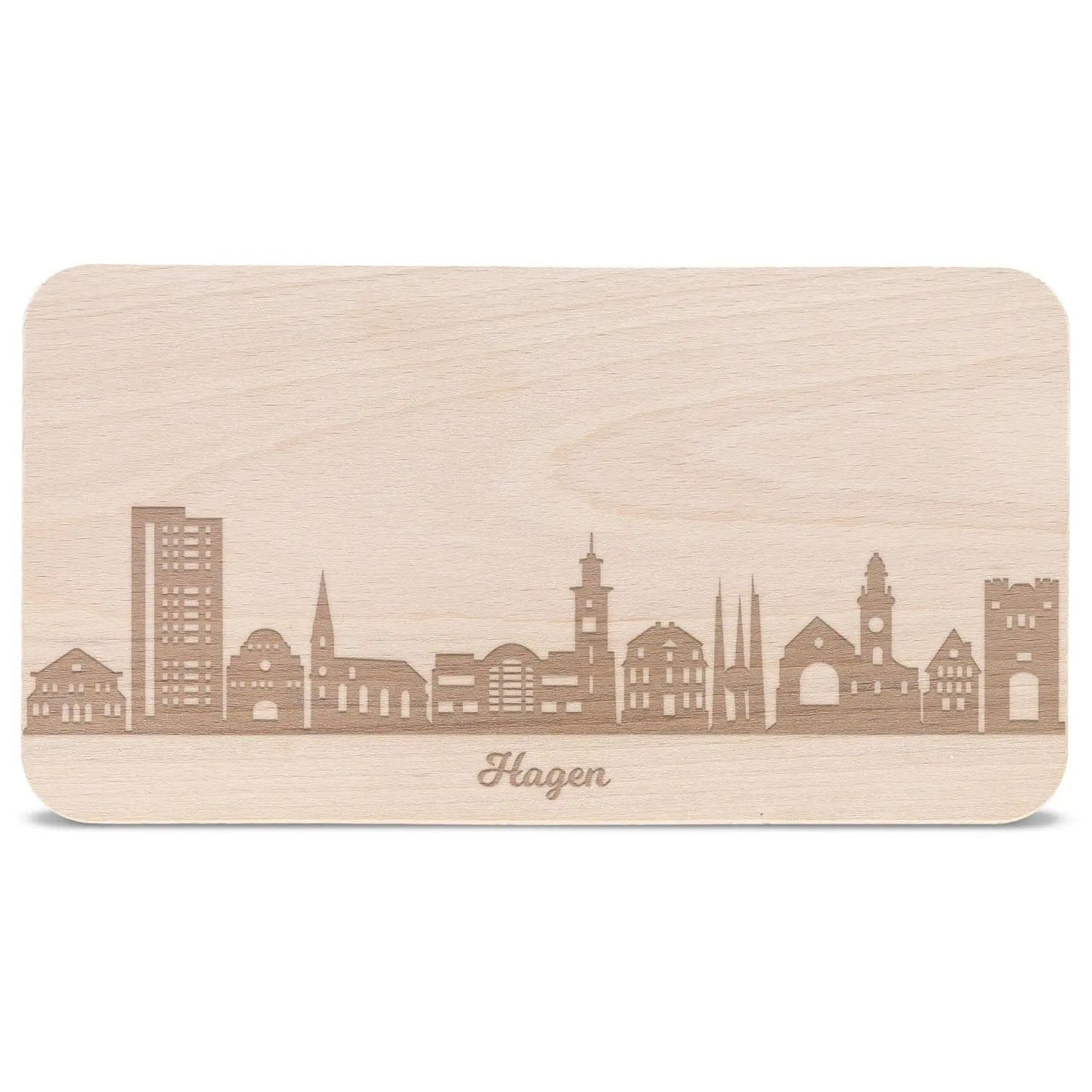 Frühstücksbrettchen Skyline Hagen