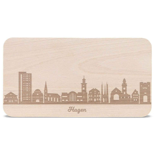 Frühstücksbrettchen Skyline Hagen