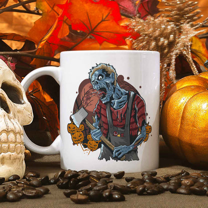 Bedruckte Tasse mit Motiv im Zombie Design