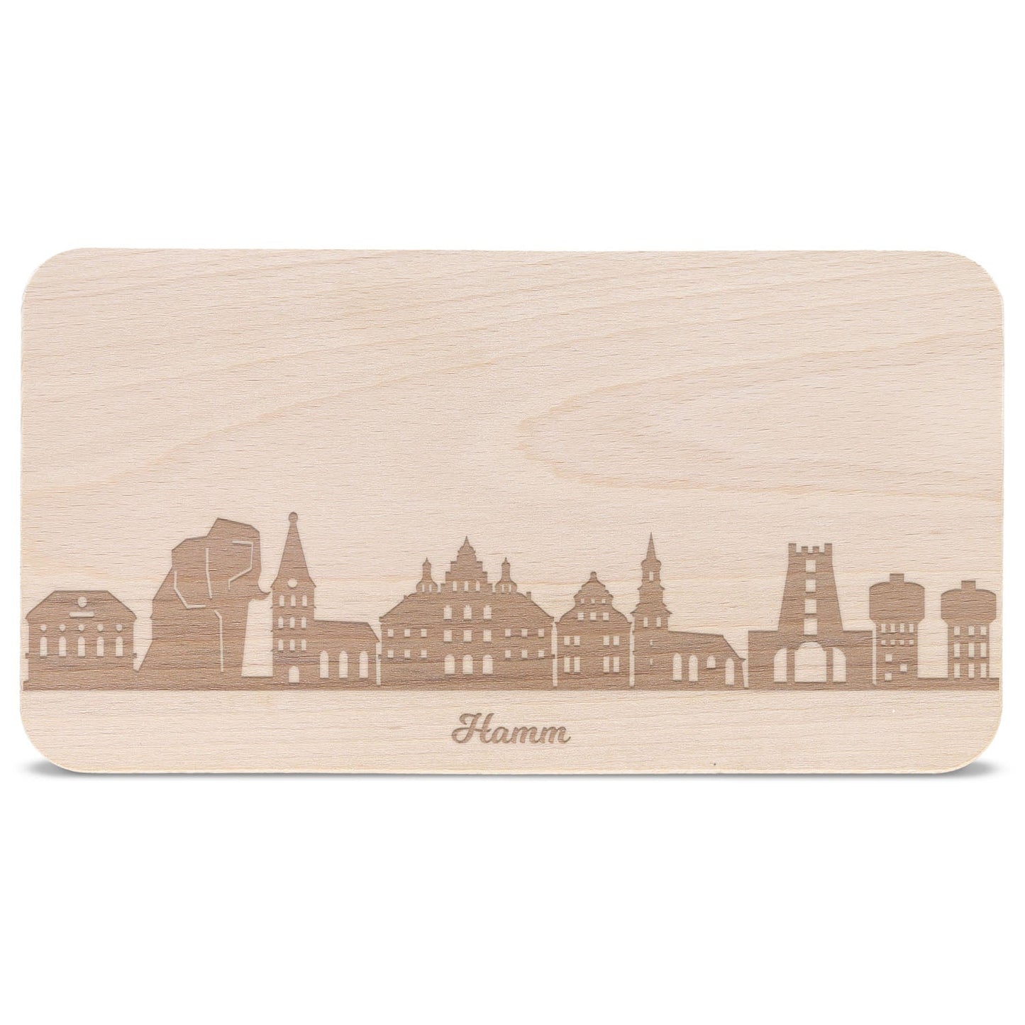 Frühstücksbrettchen Skyline Hamm