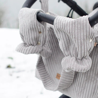 Kinderwagen-Handschuhe Cord – warm & stilvoll
