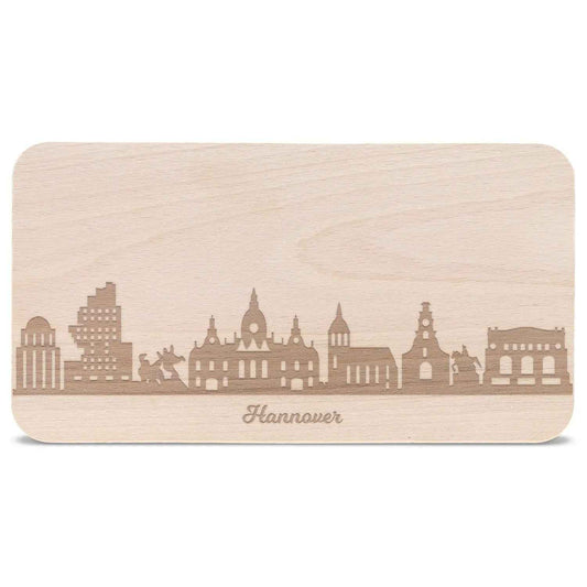 Frühstücksbrettchen Skyline Hannover