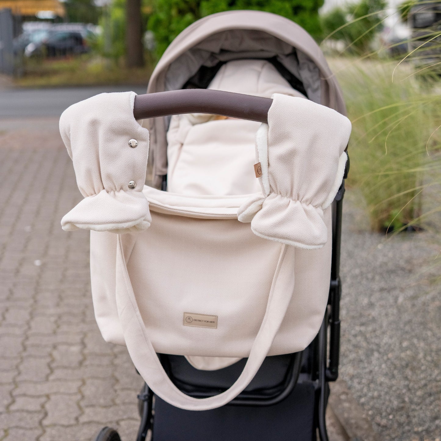Handschuhe Kaschmir für den Kinderwagen - warm, weich & stillvoll