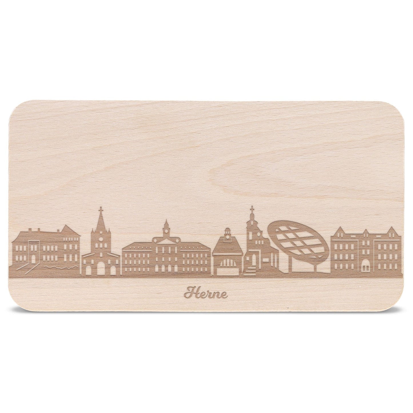 Frühstücksbrettchen Skyline Herne