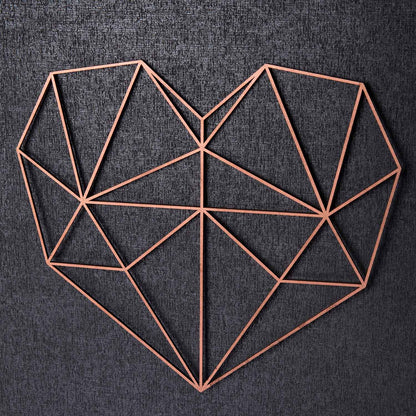 Origami 3D Herz aus Holz -