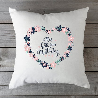 Bedrucktes Kissen mit Spruch Alles Gute zum Muttertag