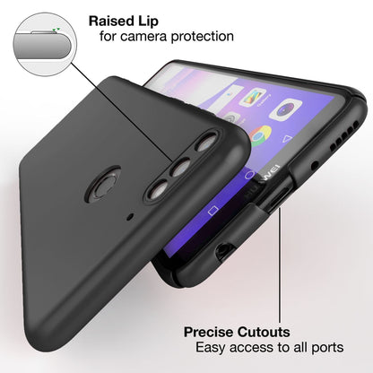 NALIA Ultra Slim Hardcase für Huawei Y7 (2018) – Anti-Fingerabdruck & 0.5mm Dünn – PUREFIT (Matt & Leicht) – Marke aus Berlin