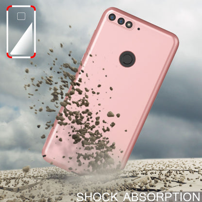 NALIA Ultra Slim Hardcase für Huawei Y7 (2018) – Anti-Fingerabdruck & 0.5mm Dünn – PUREFIT (Matt & Leicht) – Marke aus Berlin