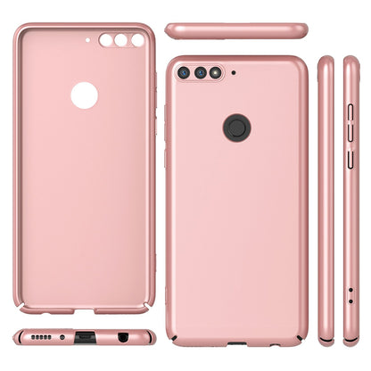 NALIA Ultra Slim Hardcase für Huawei Y7 (2018) – Anti-Fingerabdruck & 0.5mm Dünn – PUREFIT (Matt & Leicht) – Marke aus Berlin