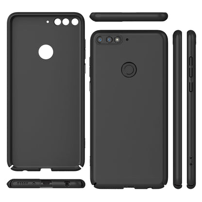NALIA Ultra Slim Hardcase für Huawei Y7 (2018) – Anti-Fingerabdruck & 0.5mm Dünn – PUREFIT (Matt & Leicht) – Marke aus Berlin