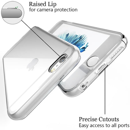 NALIA 360° Hülle für iPhone 6 Plus / 6s Plus – Vorne & Hinten Schutz – 360GUARD (Full-Body Case) – Marke aus Berlin