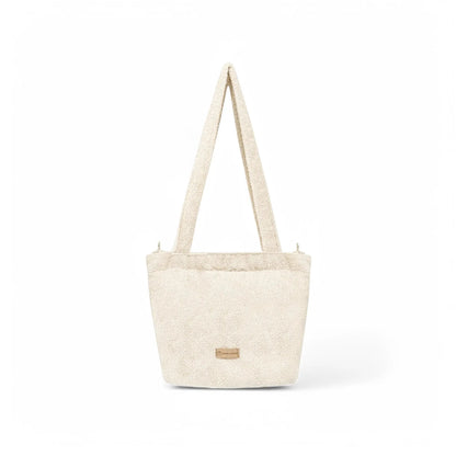 Wickeltasche Bouclé – für Kinderwagen