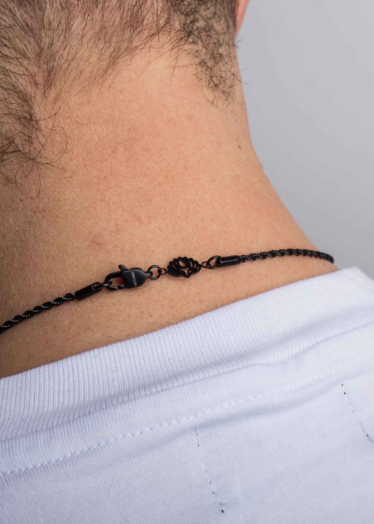 Wheat Chain Immortalitas Matte Black - 70cm - 2mm