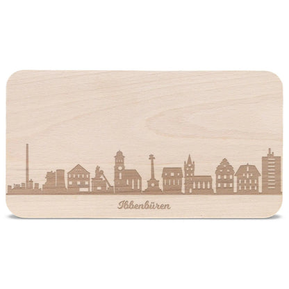 Frühstücksbrettchen Skyline Ibbenbüren