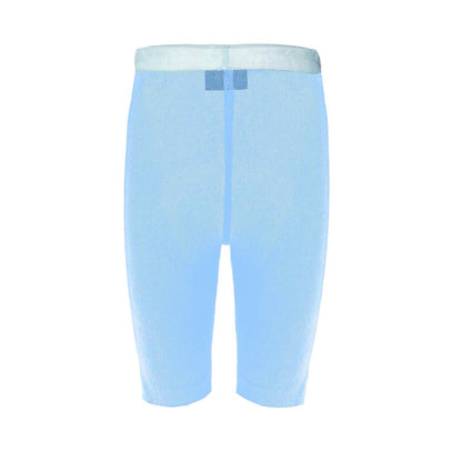Kids' Sheer Jersey Shorts in Blue Tulle-2
