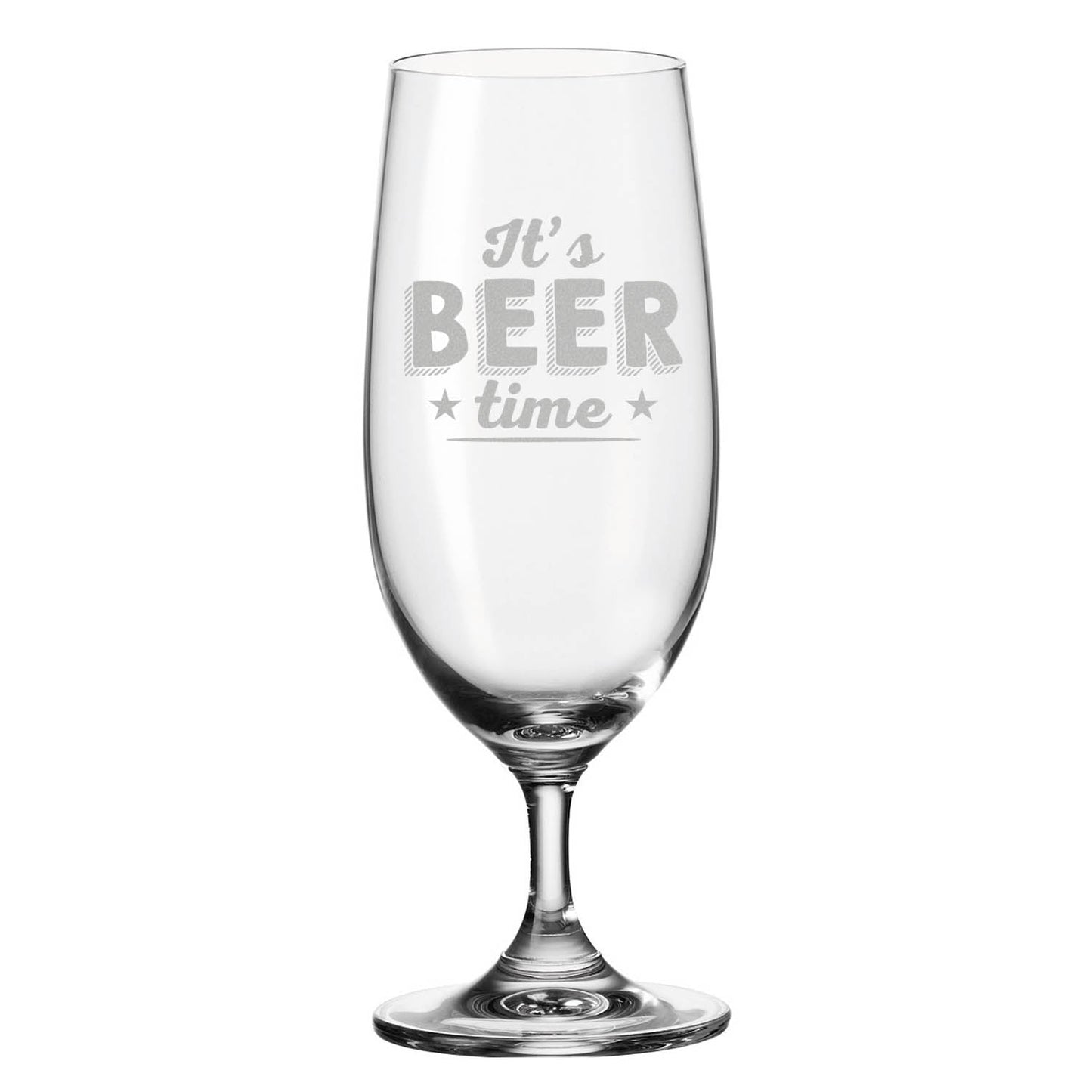 Leonardo Bierglas mit Gravur "It's Beer time"