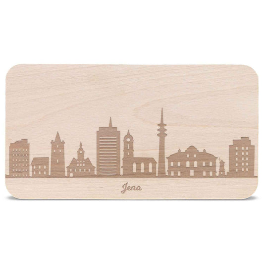 Frühstücksbrettchen Skyline Jena