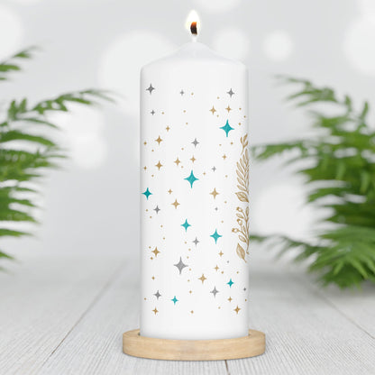 Große Kerze "You are my Star" mit Namen für Paare