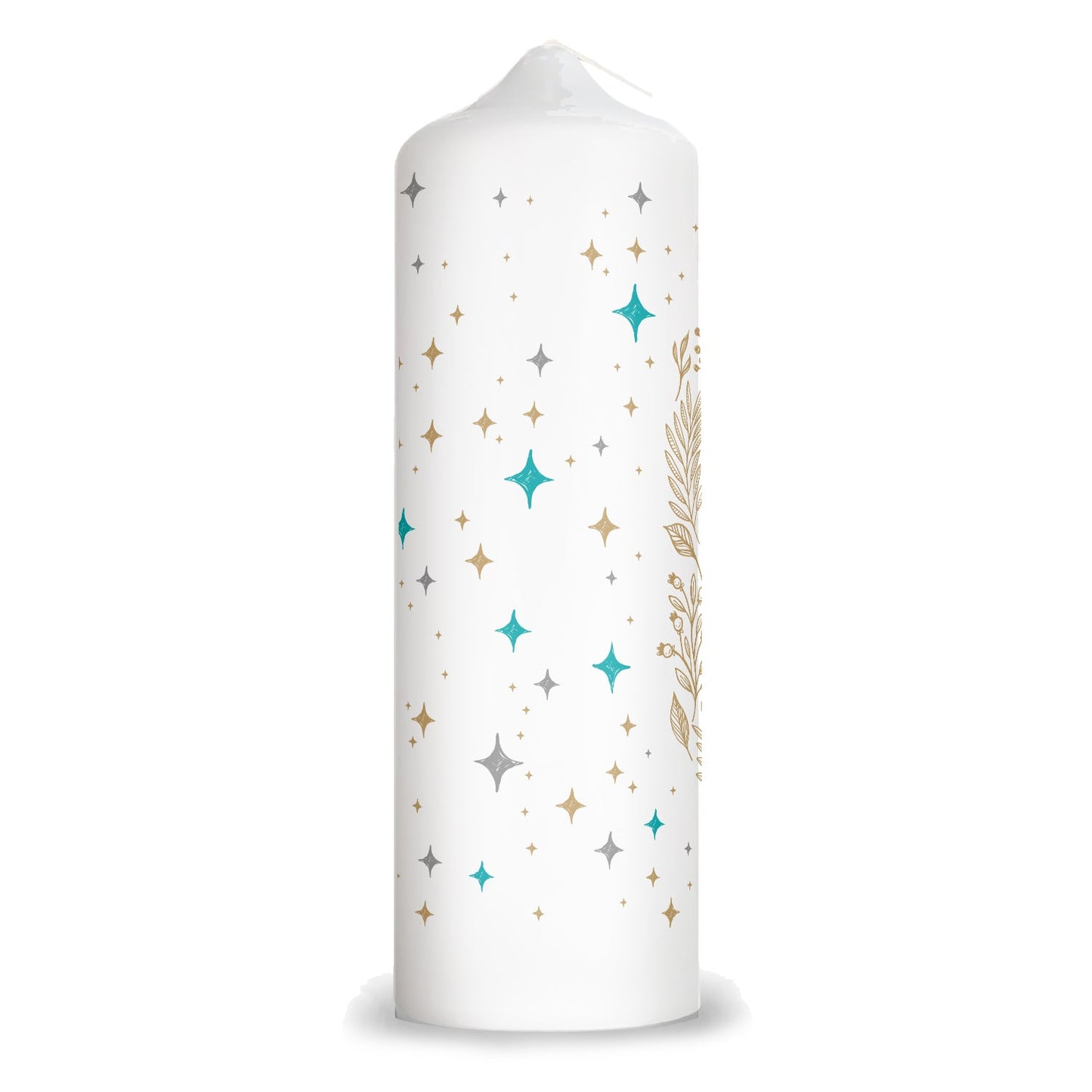 Große Kerze "You are my Star" mit Namen für Paare