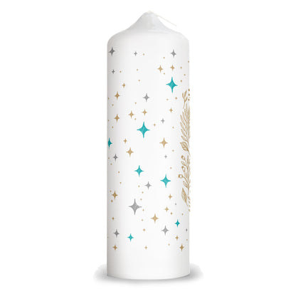 Große Kerze "You are my Star" mit Namen für Paare