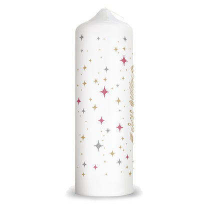 Große Kerze "You are my Star" mit Namen für Paare