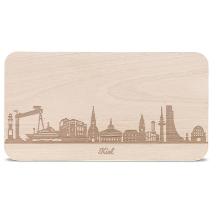 Frühstücksbrettchen Skyline Kiel