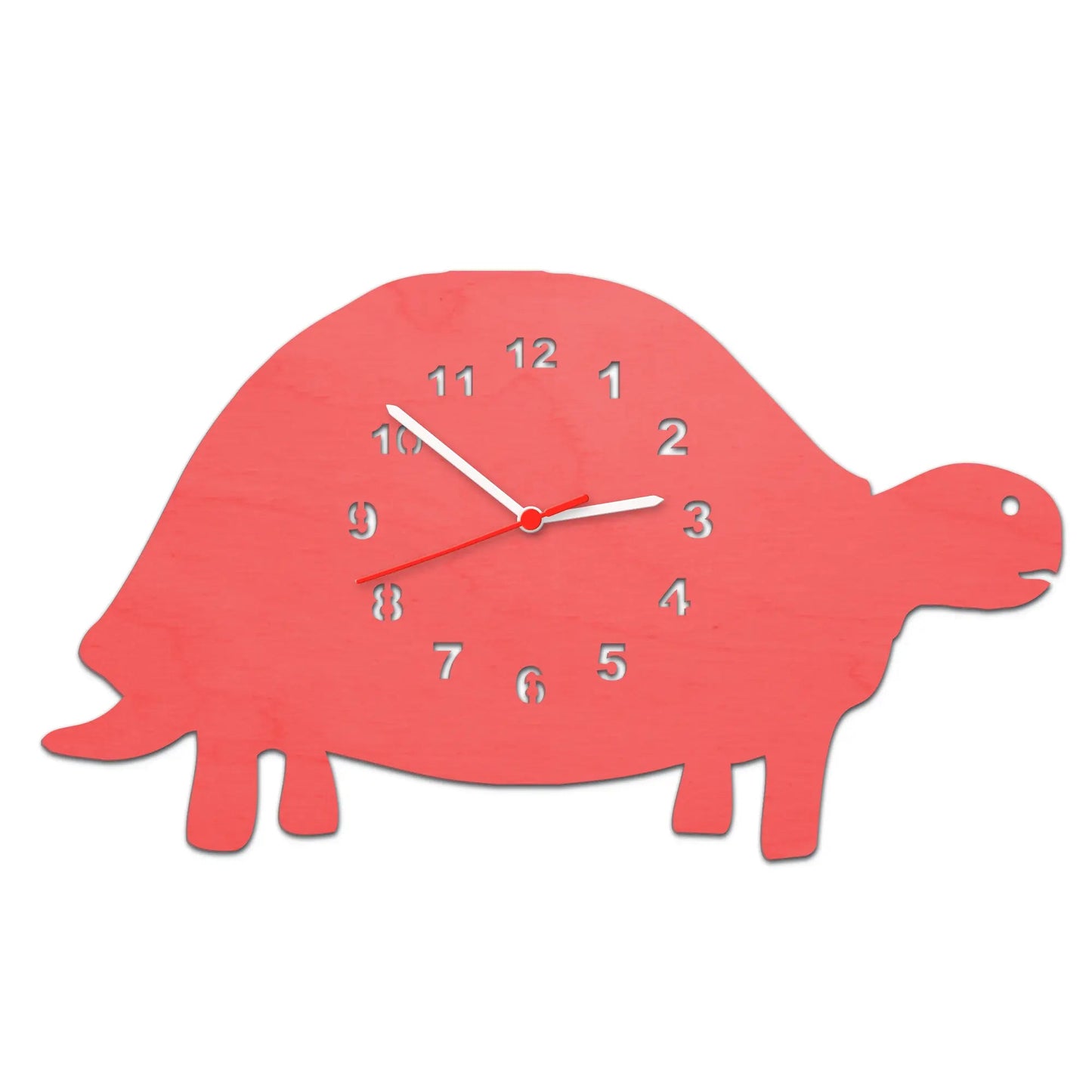 Kinder Wanduhr im Schildkröten Design
