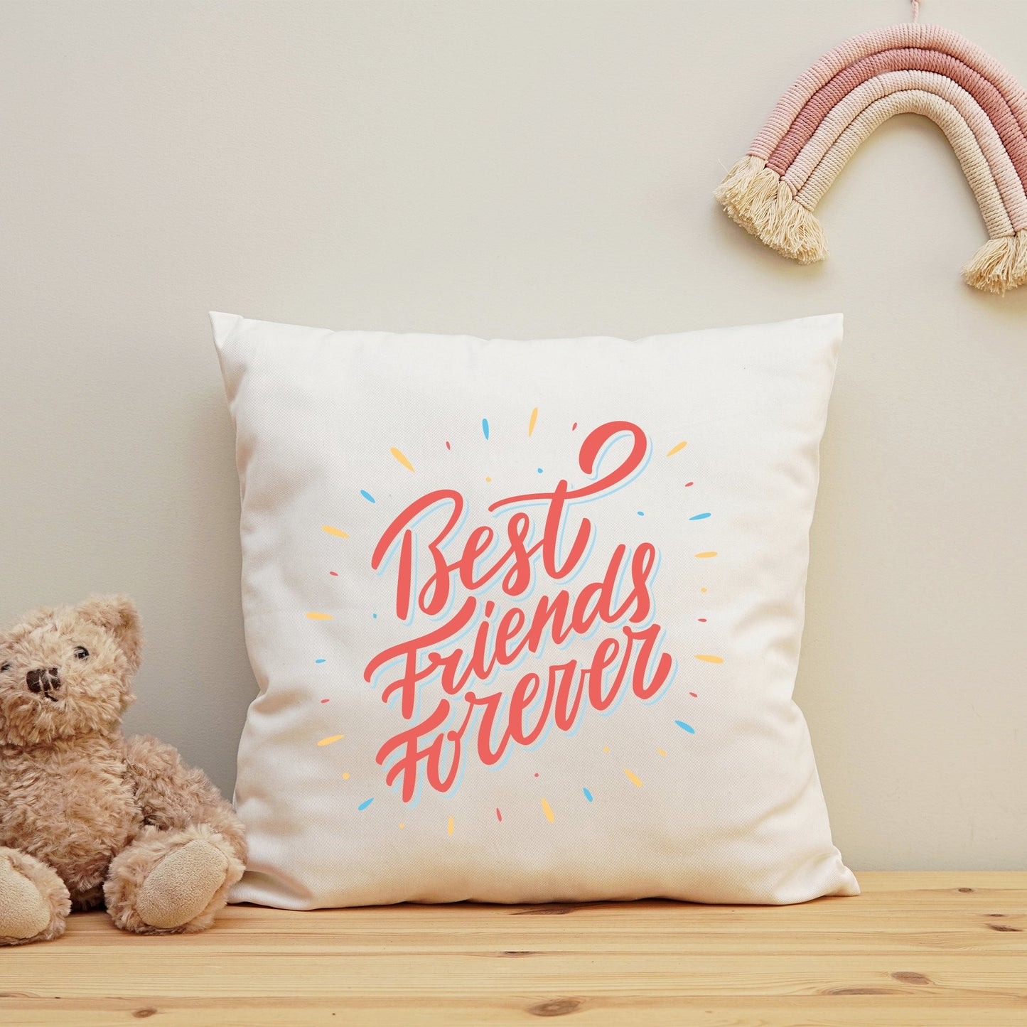 Kissen mit Spruch Best Friends Forever