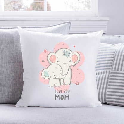 Kissen mit Spruch Elefanten Mama
