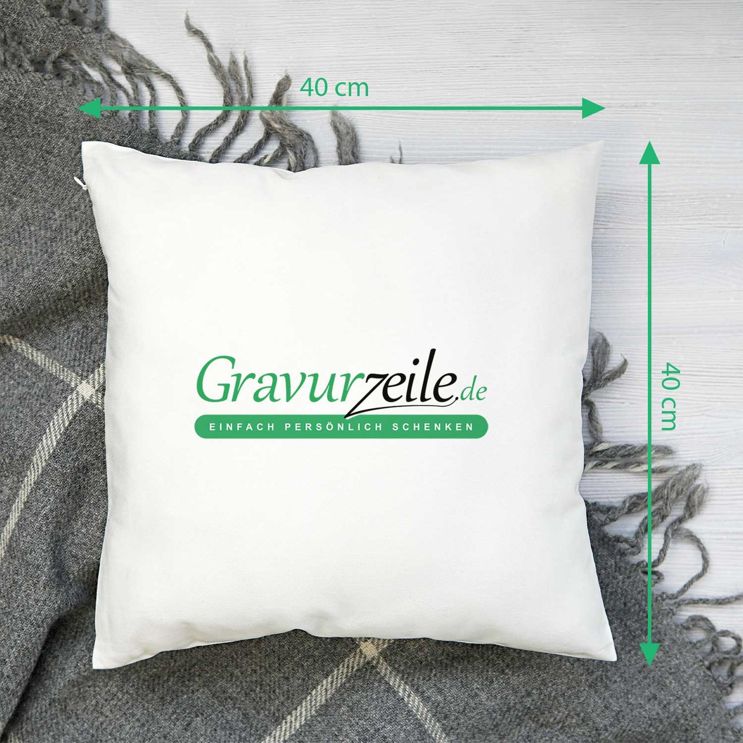 Kissen mit Weihnachtsmotiv - Cool Santa  - Weihnachtsdeko - Geschenk für Frauen & Männer