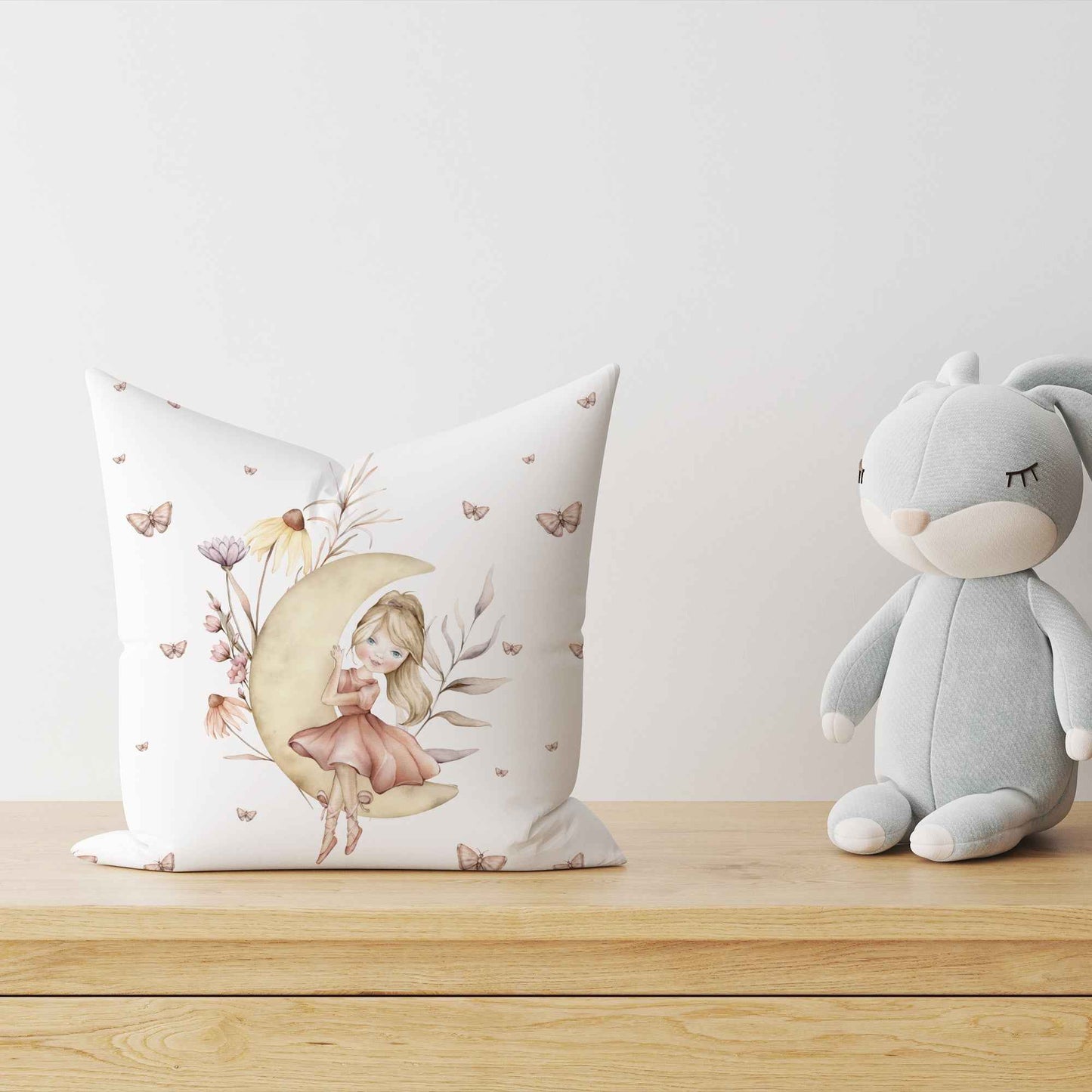 "Sweet Ballerina" Premium Kinder Dekokissen