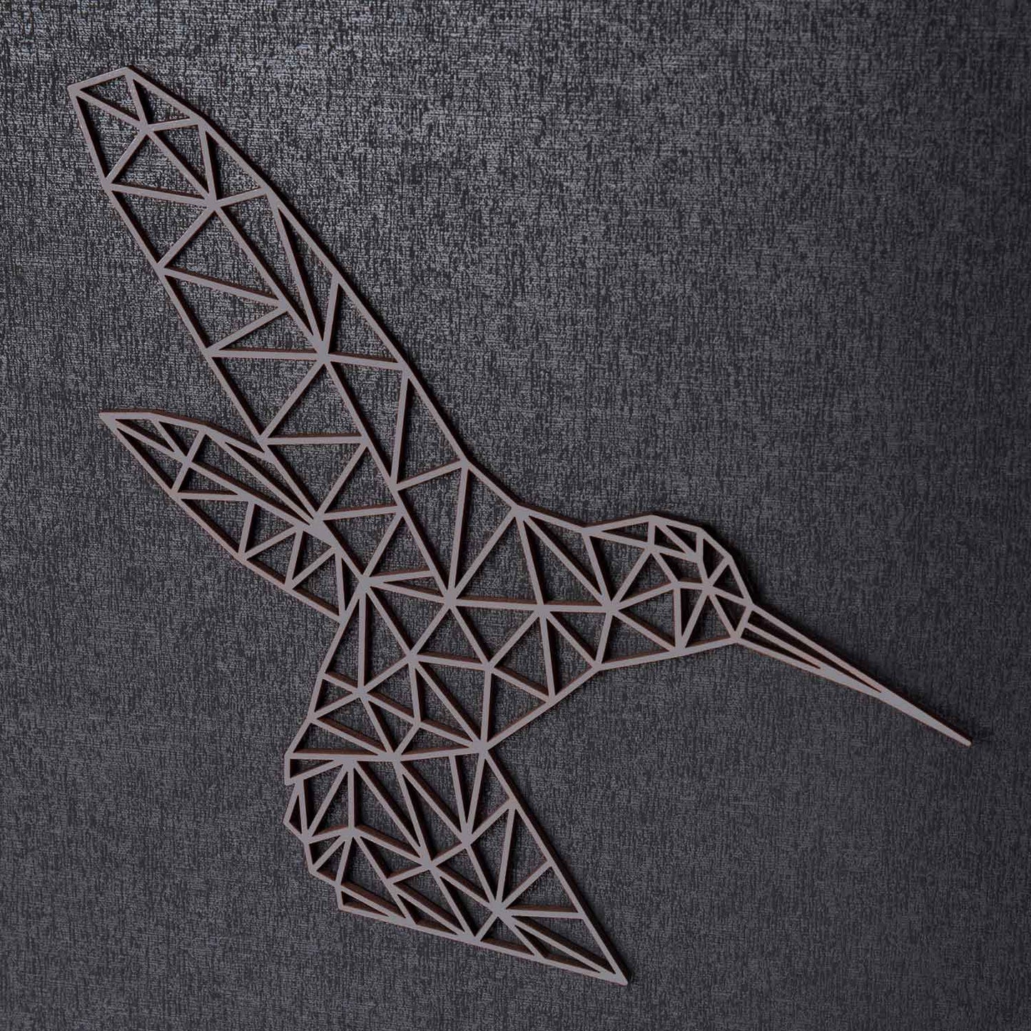 Origami Kolibri aus Holz -