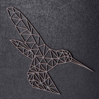 Origami Kolibri aus Holz -