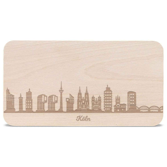 Frühstücksbrettchen Skyline Köln
