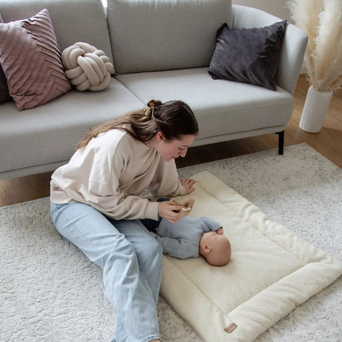Krabbeldecke Bouclé – modern & kuschelig District for Kids