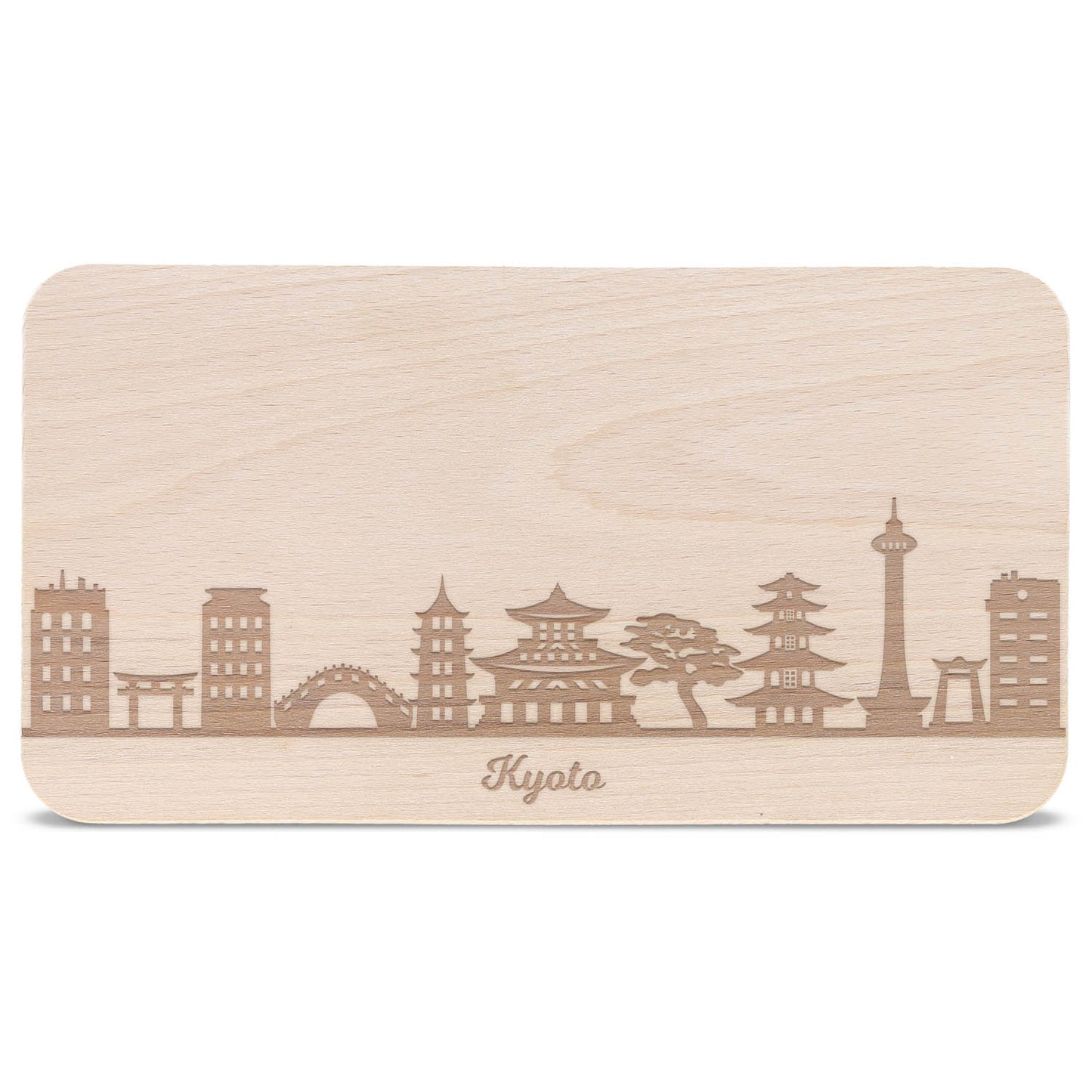 Frühstücksbrettchen Skyline Kyoto